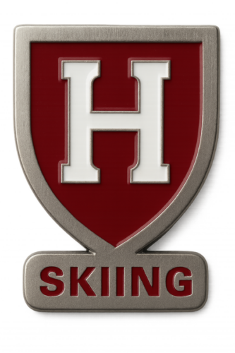 Find Inspiration for Your Skiing Pins - Harvard-Custom-Skiing-Enamel-Pin